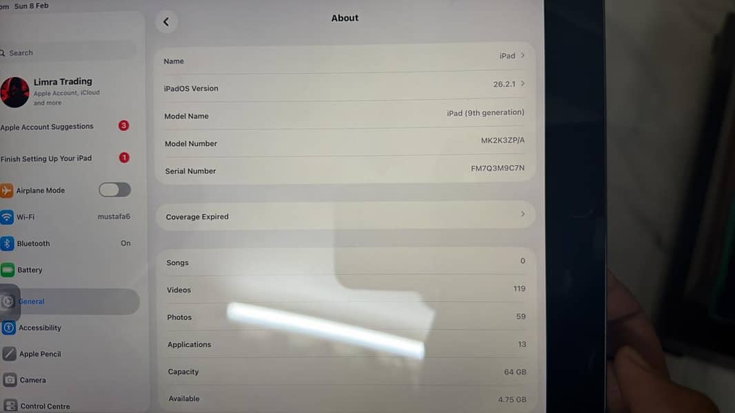 IPAD 9TH GENERATION 0