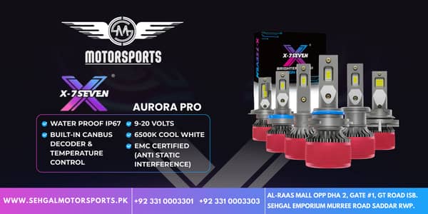 X-7Seven X-Aurora Pro 110W LED Bulbs | 26,000 Lumens