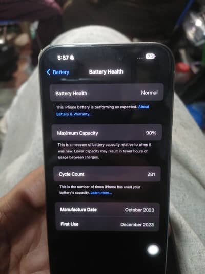 15 pro max 10/10 condition