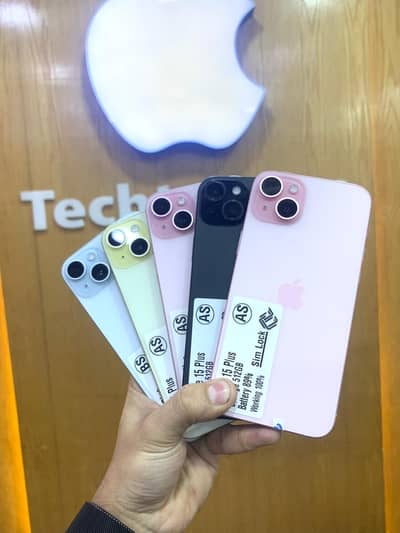IPHONE 15 PLUS JV & FU 256/512 GB NEW KITS