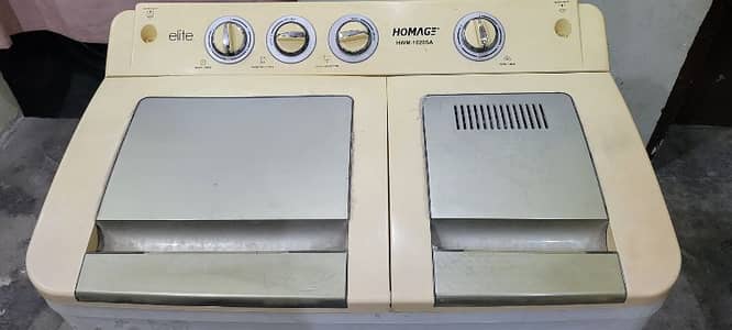 Homage Elite Washer and Dryer in perfect working condition