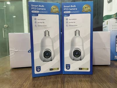 yoosee smart bulb PTZ camera – 2K ultra HD (Brand New)