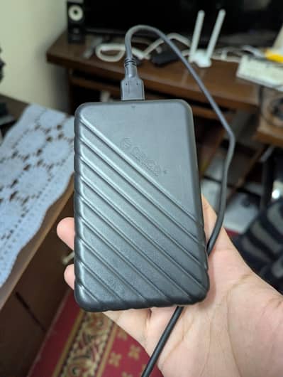 500GB HDD AND NEW CASE AND CONNECTOR