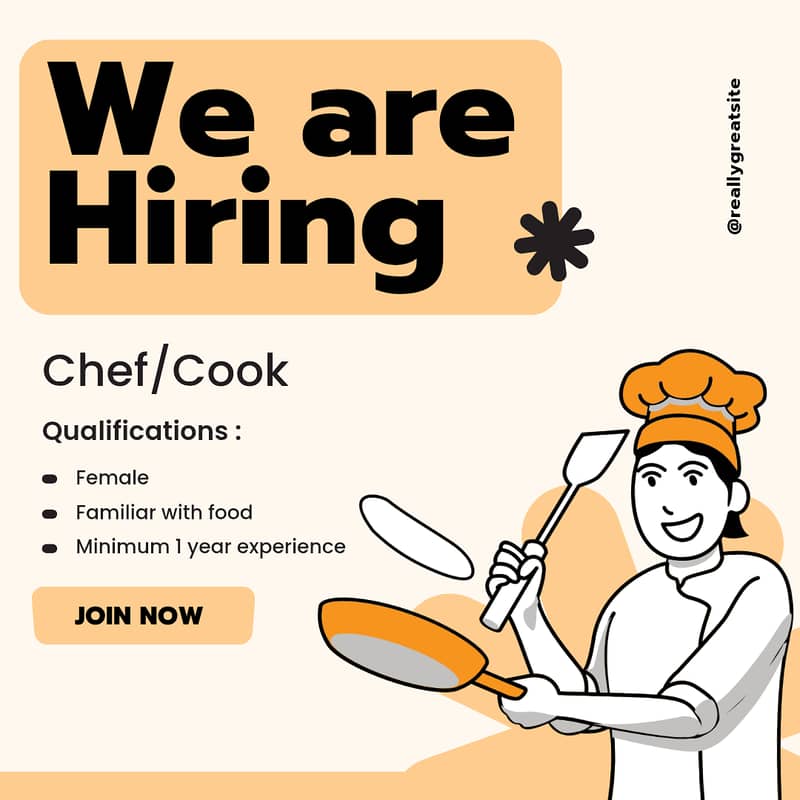 Home Cook Required | Female Job | Urgent Hiring |Jobs 0