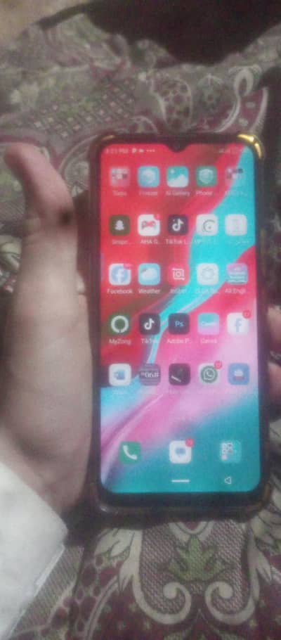 infinix hot 8 without box and charger with best condition used