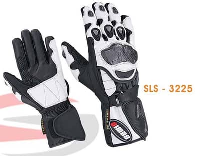 motorbike leather gloves with knuckles protection for mens