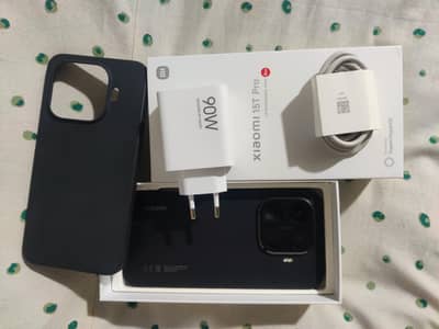 Xiaomi 15t pro 12/512 Black under 10 months warranty complete box