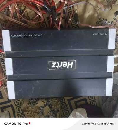 hertz 4 channel amplifier