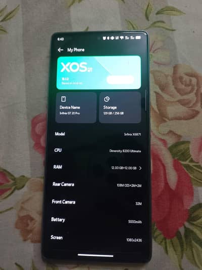 Infinix GT 20 Pro 5G - Mecha Silver - Official PTA - Complete Box