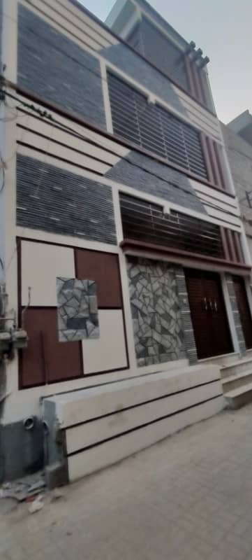 North karachi sector 5M 80 Gaz new 0metar G+1 house