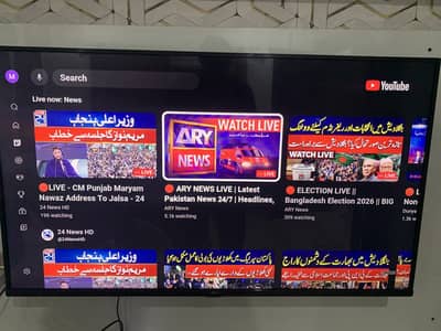 50 inch tcl led android to in sahiwal 03065459701