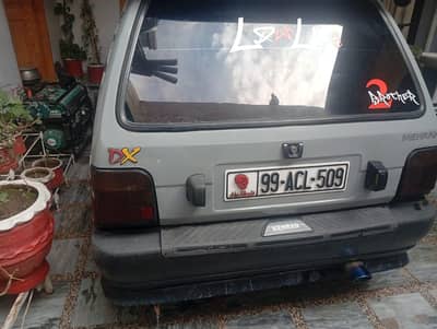 Mehran car sindh number 1999 model urgent for sale