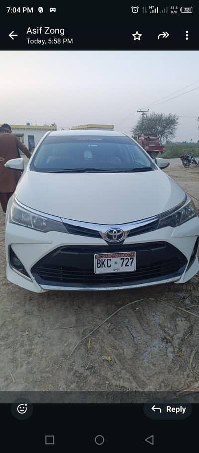 Corolla Gli 2017 new key