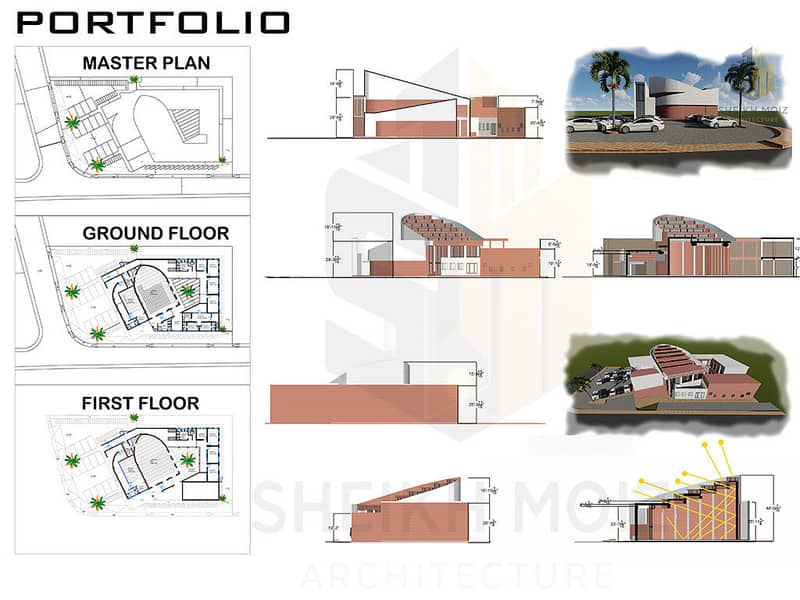 Complete House Design | Map + Elevation + 3D 4