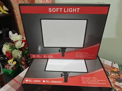 2x SL 288A professional Video Lights