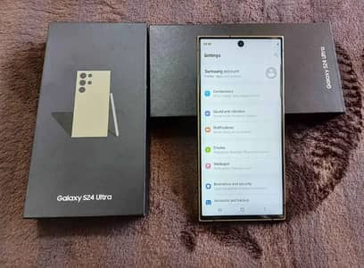 Samsung s24 ultra 12 GB RAM 256 GB memory 0325/1512/146