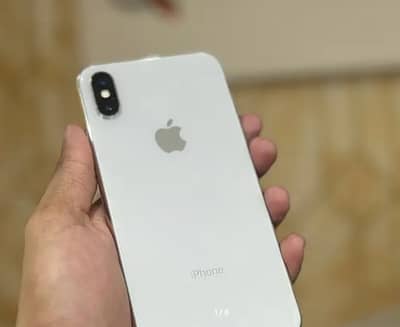 Apple iPhone X factory unlocked 100 health batery panel change face of