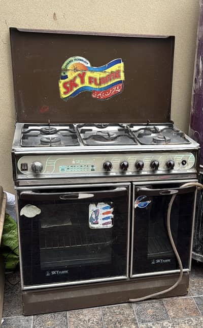 Sky Flames Gas Range