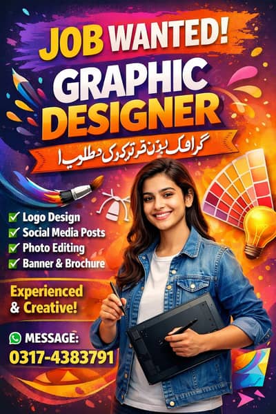 creative graphic designer available|logo |social media |banner designs