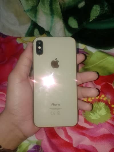 iPhone xs golden non pra face id offf true tone.