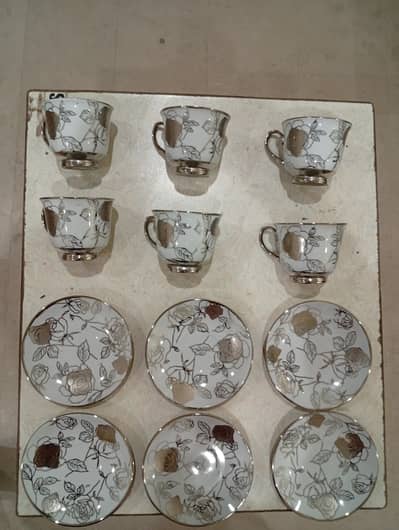 Six Cups With Pirch For Sale