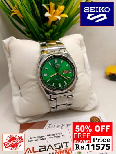 Seiko 5 Citizen Orient Automatic Pre-Owned watch Japan 03161737353