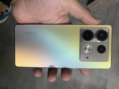 Infinix Note 40 8/256 with box and charger PTA Approved
