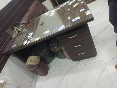 Precious office table/chairs and sofas