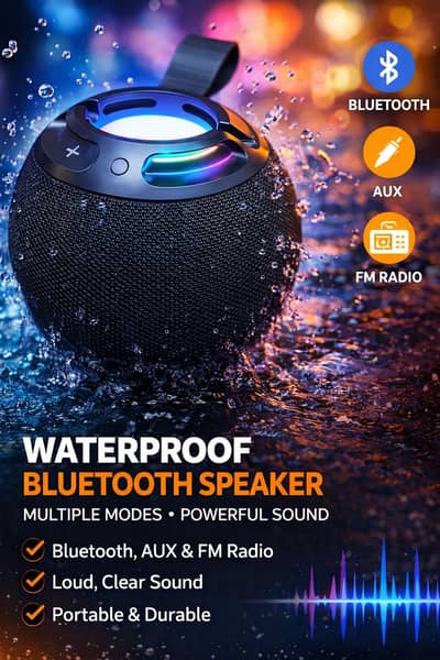 K road Bluetooth wireless speakers