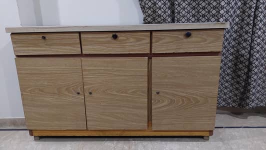 Wooden Storage Cabinet / Sideboard – Good Condition Urgent Sale