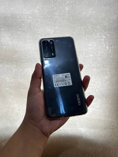 Oppo A55s 5G. . . . . 12/256.     Zero meter bilkul saaf suthra set hai.