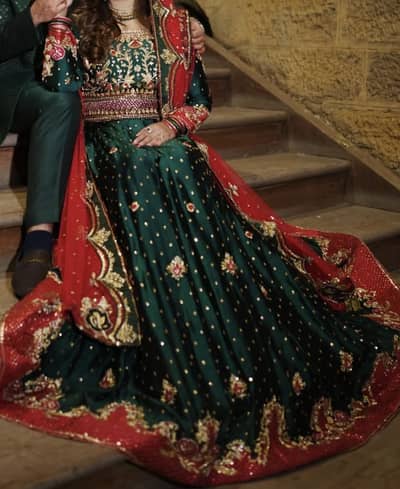 Mehendi Bridal Dress and wedding formal dresses.