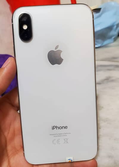 Iphone X 256GB PTA Approved 0323/3070027 contact me