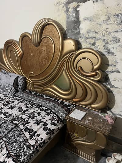 King size deco bed set