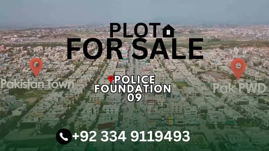PRIME LOCATION KANAL PLOT AVAILABLE IN POLICE FOUNDATION PWD