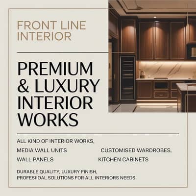 Wardrobe - Media wall - Kitchen Cabinets - door - wood work - cupboard