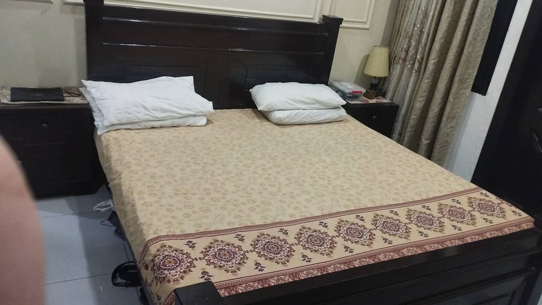 Bed and Side Table 1