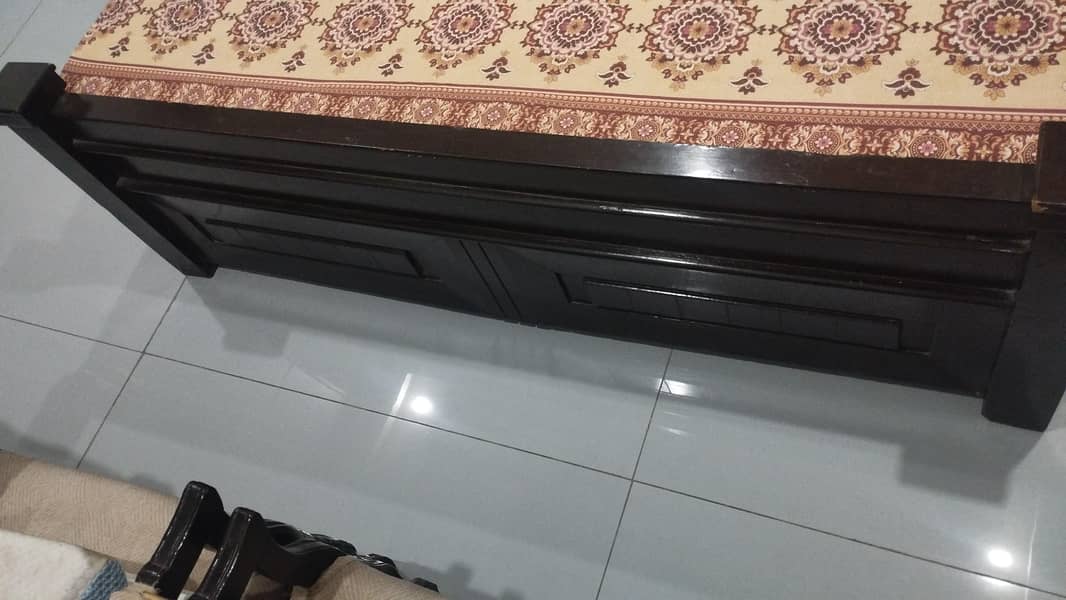 Bed and Side Table 2