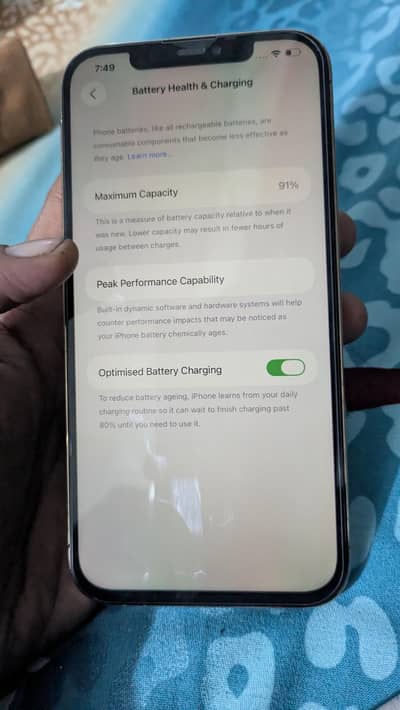 I phone 12 pro max256 gb factory unlocked