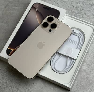 iPhone 16 Pro Max Desert Titanium Non PTA JV 512GB 11 12 13 14 15 17