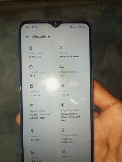 oppo a16e  only mobile