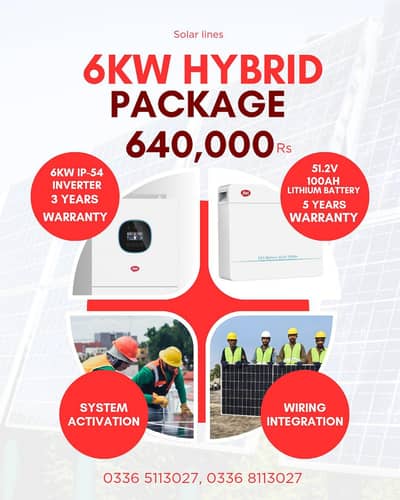 6 KW Hybrid Package