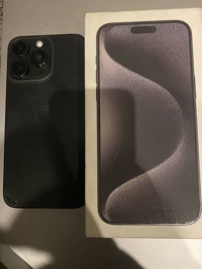 15 Pro Max JV 256 Black