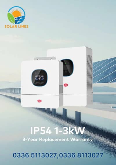 3 KW Hybrid IP 54, 3 + 5 years warranty