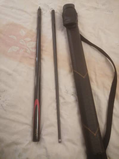 Snooker cue Carbon fibre.