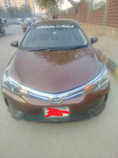 Corolla GLI genuine model 2016