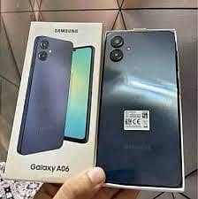 SAMSUNG A06 6GB 128GB  DUAL SIM WITH BOX 03261271600