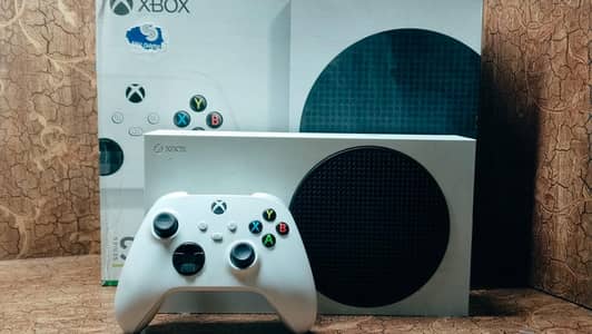 Xbox Series S with controller
