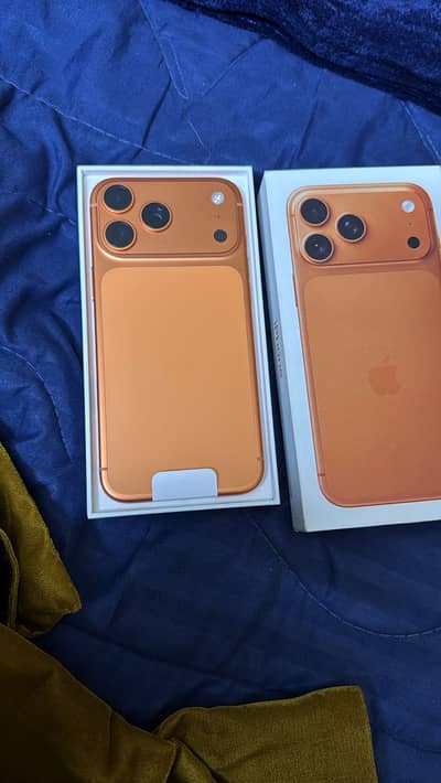Iphone 17 pro max - Canadian version - orange color