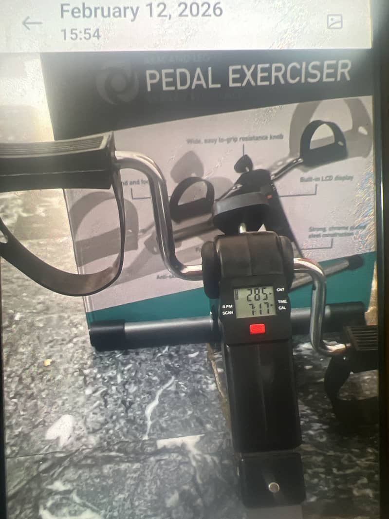Exercise pedal exerciser 1